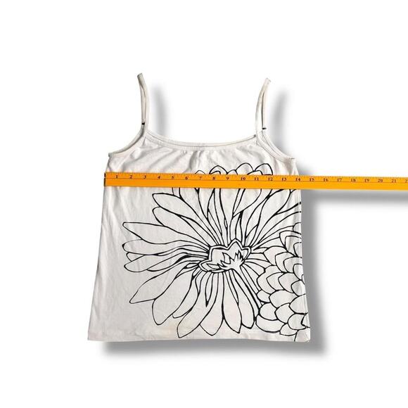 Cop Copine Sketch Floral Tank Top - Picture 5 of 6
